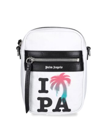 [สินค้ามือหนึ่ง] PALM ANGELS กระเป๋าสะพายข้าง ราคาขาย 3500 บาท Code: PMNQ004S23FAB0030384