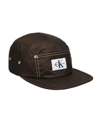 [สินค้ามือสอง] CALVIN KLEIN JEANS หมวกแก็ป ราคาขาย 500 บาท Code: HX0293 202 รุ่น: Monogram Logo 5 Panel Cap
