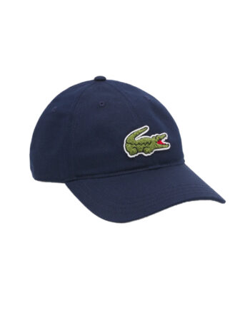 [สินค้ามือสอง] LACOSTE หมวกแก็ป ราคาขาย 300 บาท Code: RK9871 10 166 รุ่น: Unisex Lacoste Adjustable Organic Cotton Twill Cap