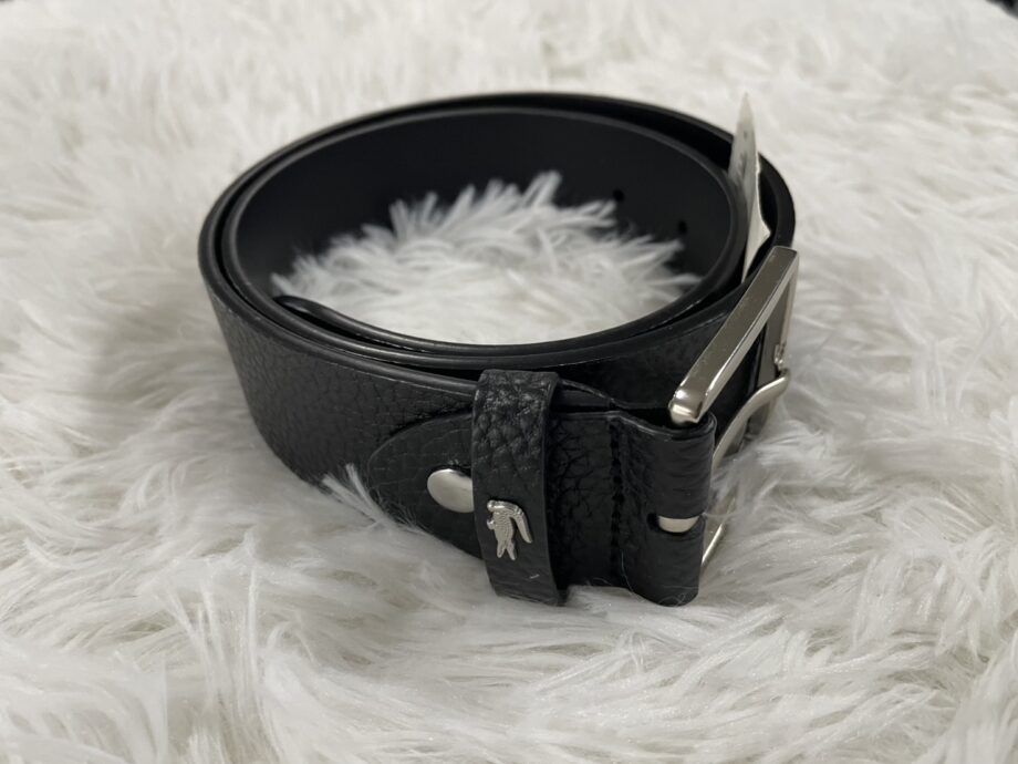 [สินค้ามือสอง] LACOSTE เข็มขัดผู้ชาย ราคาขาย 500 บาท Code: RC4044 000